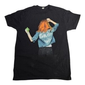 PARAMORE Hayley Williams 2013 self titled tour concert merch t-shirt RARE L